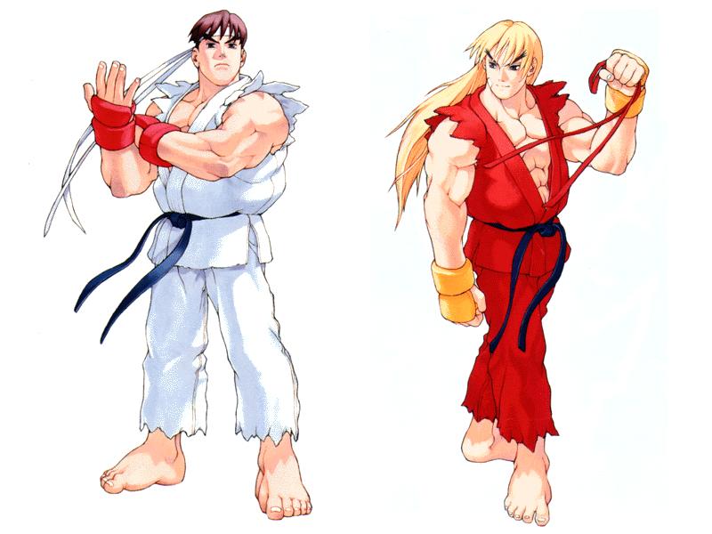 Ryu artwork #2, Street Fighter Alpha